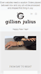 Mobile Screenshot of gillianjulius.com